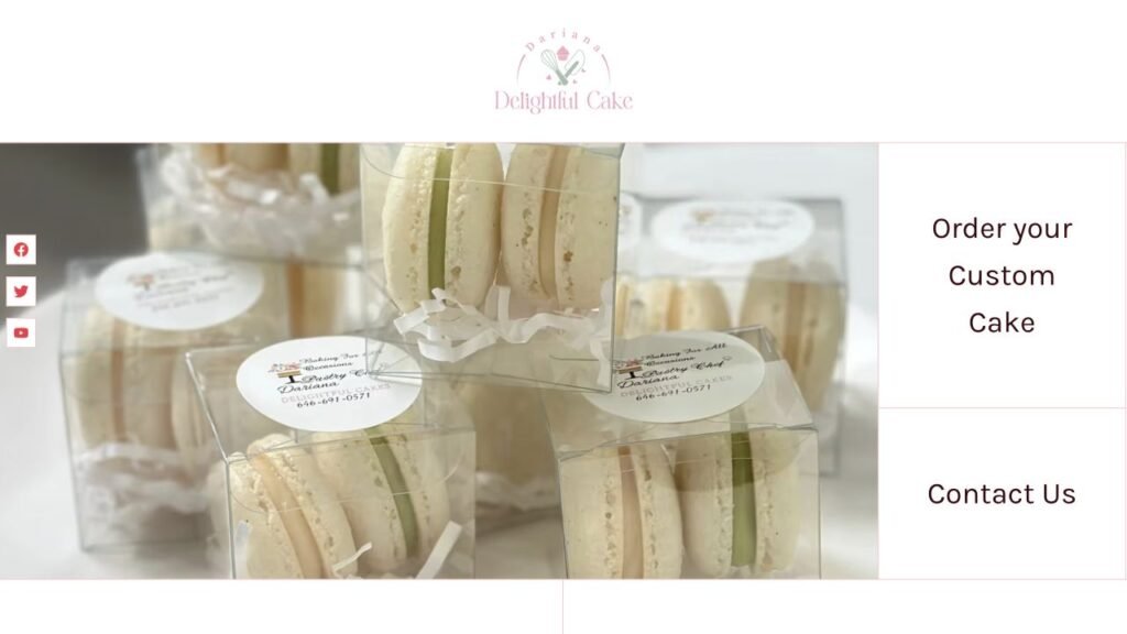 Dariana Delightful Cake website