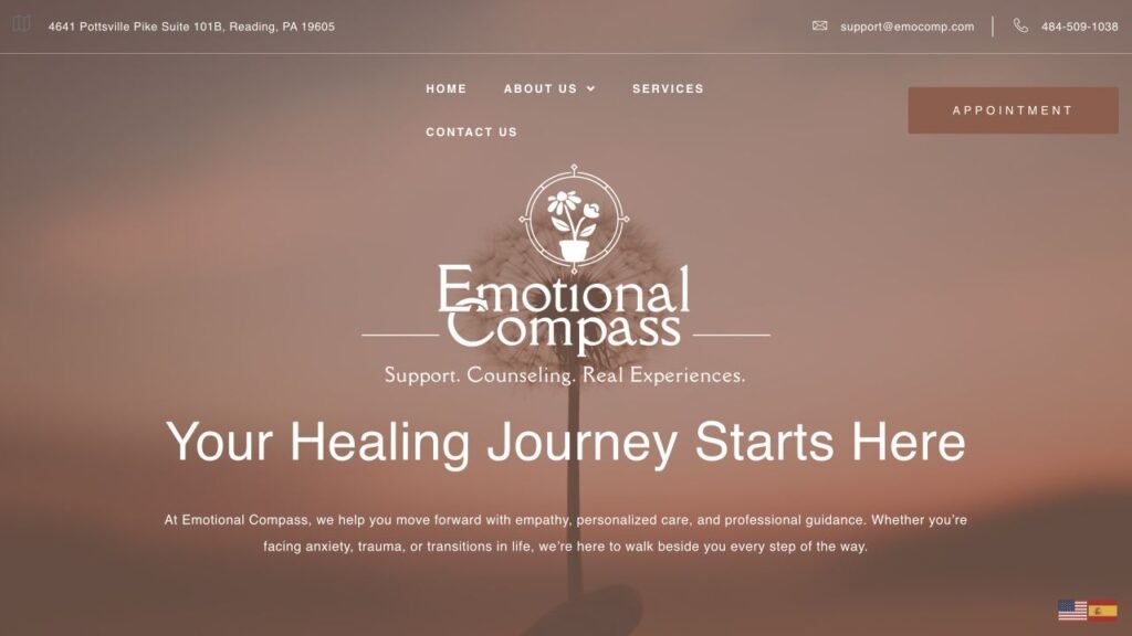 Emotional Compass website