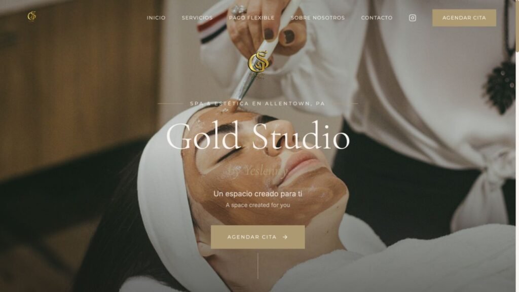Gold Studio by Yeslenny public website