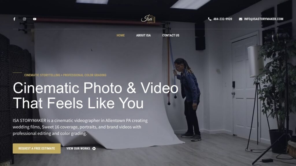 ISA Storymaker website