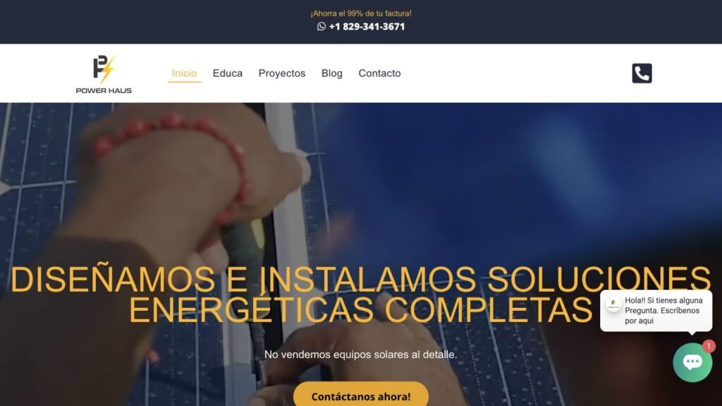 Power Haus website