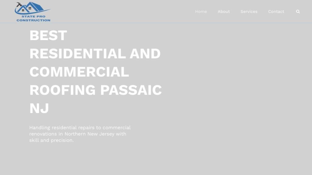 State Pro Construction website